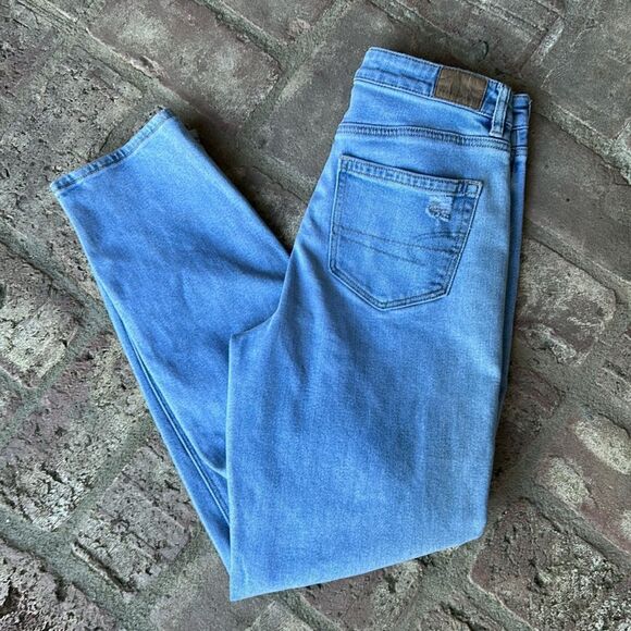 American Eagle Outfitters Blue Straight Leg Jeans Size 4
Long - Picture 9 of 13